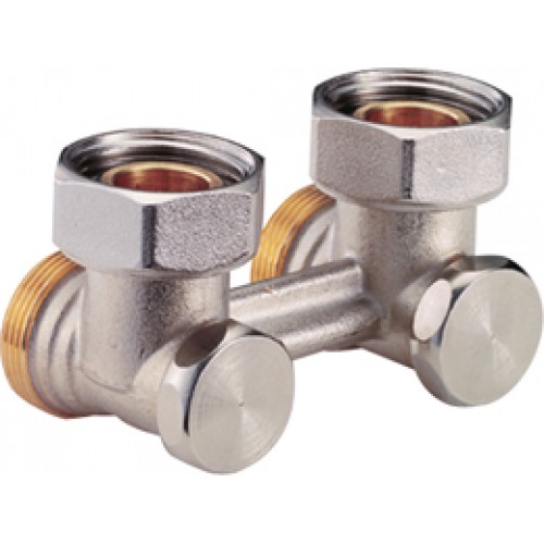 Giacomini: Угловой клапан для 1-2-трубных систем с отсечным клапаном – для стальных радиаторов R384